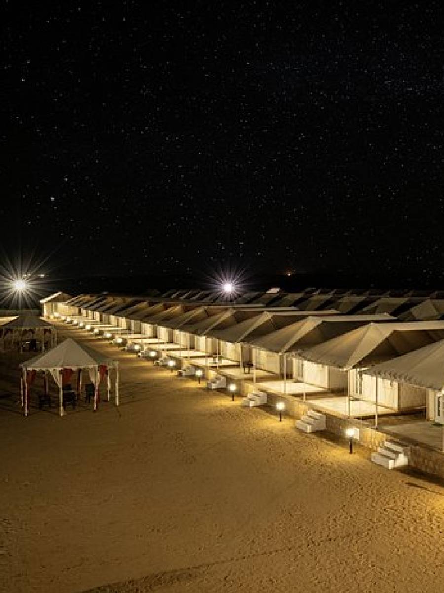 Desert camp in Jaisalmer