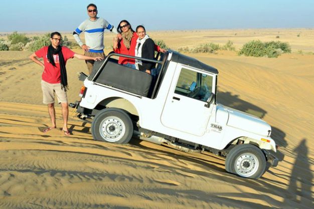 Desert camp in Jaisalmer